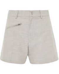 JW Anderson - Zip-Pocket Tailored Shorts - Lyst