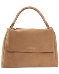 Orciani - Floral-Print-Handle Tote Bag - Lyst
