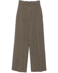 Ermanno Scervino - Herringbone Trousers - Lyst