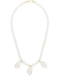 A Sinner in Pearls - Collar Fireball con perla - Lyst
