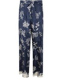 Max Mara - Cinzia Hose mit Blumen-Print - Lyst