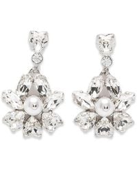 Simone Rocha - Crystal-Embellished Drop Earrings - Lyst