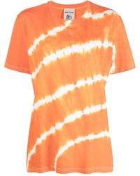 Semicouture - T-shirt Met Tie-dye Print - Lyst
