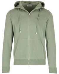 Al Duca d'Aosta - Zip-Up Drawstring Hoodie - Lyst
