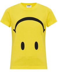 Moschino - X Smiley Short-Sleeve T-Shirt - Lyst