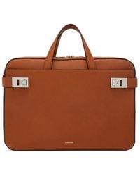 Ferragamo - Porte-Documents À Boucle Gancini - Lyst