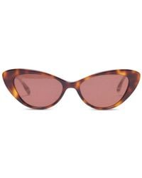 Maje - Cat-Eye Frame Sunglasses - Lyst