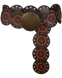 Etro - Cintura Con Borchie - Lyst