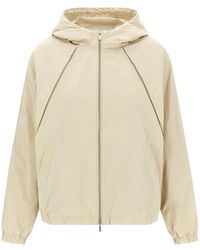 Peserico - Punto Luce Verstelbaar Jack Met Capuchon - Lyst