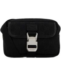 Gucci - Mini Gg Canvas Crossbody Bag - Lyst