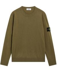 Stone Island - 5100021 Light Rws Geelong Wool Jumper - Lyst