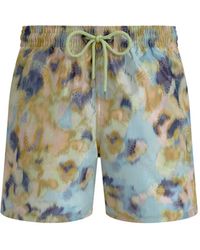 Vilebrequin - X Maison Bucol Blurred Nymphea Swim Shorts - Lyst