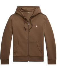 Polo Ralph Lauren - Double-Knit Zip-Up Hoodie - Lyst