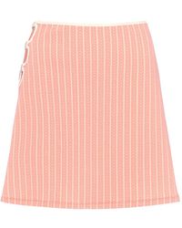 Eres - Poolside Stripe Mini Skirt - Lyst