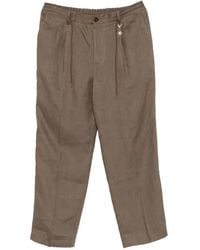 Manuel Ritz - Drawstring-Fastening Pleated Trousers - Lyst