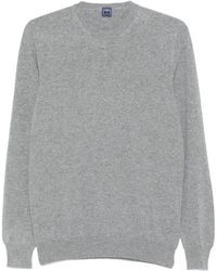 Fedeli - Round-Neck Cashmere Sweater - Lyst