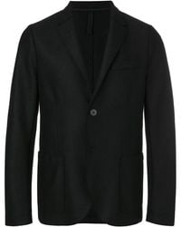 Harris Wharf London - Single-Breasted Virgin Wool Blazer - Lyst