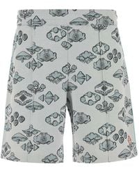 CASABLANCA - Bermudas en jacquard con diseño bordado - Lyst