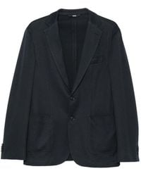 BOSS - Notch-Lapel Single-Breasted Jacket - Lyst