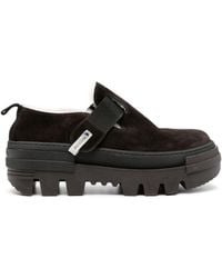Premiata - Shearling-lining Suede Loafers - Lyst