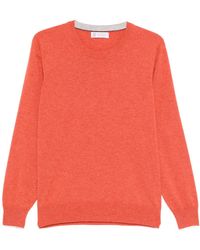 Brunello Cucinelli - Pullover mit rundem Ausschnitt - Lyst
