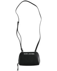 Marc Jacobs - Logo-Print Leather Cross Body Bag - Lyst