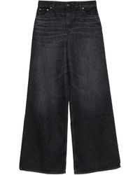 Chloé - Whiskered Wide-Leg Jeans - Lyst