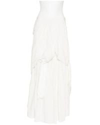 A Tentative Atelier - Layered Knot Skirt - Lyst