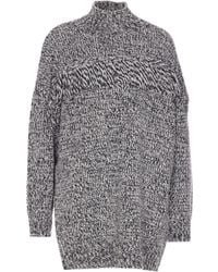 Essentiel Antwerp - High-Neck Fringe-Detail Sweater - Lyst