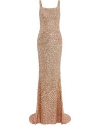 Jenny Packham - スパンコール オープンバックマキシドレス - Lyst