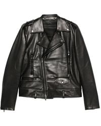 Salvatore Santoro - Leather Biker Jacket - Lyst