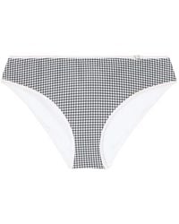 DIESEL - Bikini Briefs With Houndstooth Print - Lyst