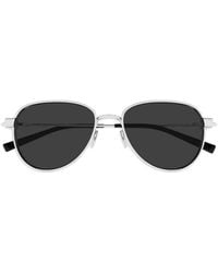 Saint Laurent - Pilot-Frame Sunglasses - Lyst