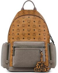 MCM - X We The Best Stark Medium Visetos-Print Backpack - Lyst