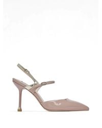 Liu Jo - Patent-Finish Slingback Pumps - Lyst