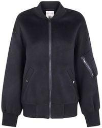 Semicouture - Zip-Up Bomber Jacket - Lyst