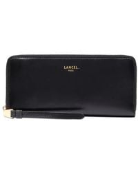 Lancel - Zip-Around Leather Wallet - Lyst