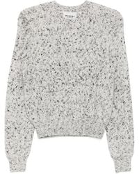 Isabel Marant - Anya Marl-Knit Raglan-Sleeve Knitwear - Lyst