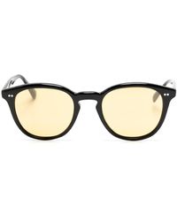 Oliver Peoples - Occhiali Da Sole Tondi Desmon - Lyst