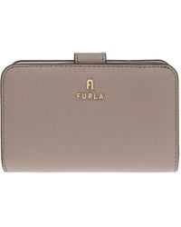 Furla - Camelia Leather Flap Wallet - Lyst
