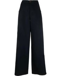 Aeron - Wide-Leg Wool Trousers - Lyst