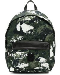 Marcelo Burlon Rucksack mit Camouflage-Print - Grün