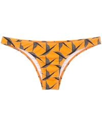 Lygia & Nanny - Poipu Bikinihöschen Mit Vogel-Print - Lyst