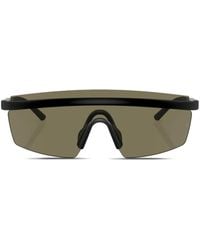 Oliver Peoples - Occhiali Da Sole R-4 A Maschera - Lyst