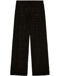 Alanui - Kiss By The Book Straight-Keg Trousers - Lyst
