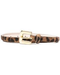 DEHANCHE - Mara Jaguar-Print Buckled Belt - Lyst