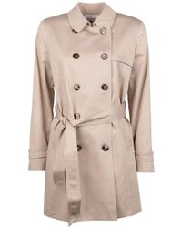 Marella - Emme Double-Breasted Coat - Lyst