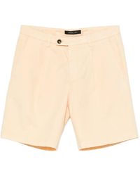 Michael Coal - Harry Pleated-Detail Shorts - Lyst