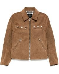 Undercover - Gefütterte Jacke mit Nieten - Lyst