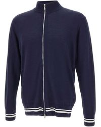 Eleventy - ジップアップ カーディガン - Lyst